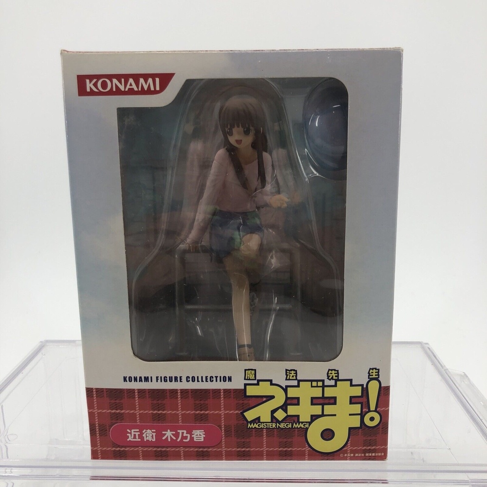 Konami Figure Collection Konoka Konoe Anime Negima! Magister Negi Magi 2006 NIB